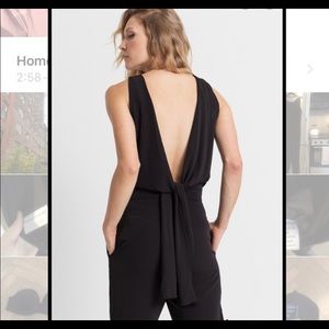Jumpsuit - low back, classy!